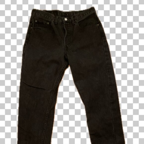 Vintage Levis 501 Black Jeans - Picture 1 of 4